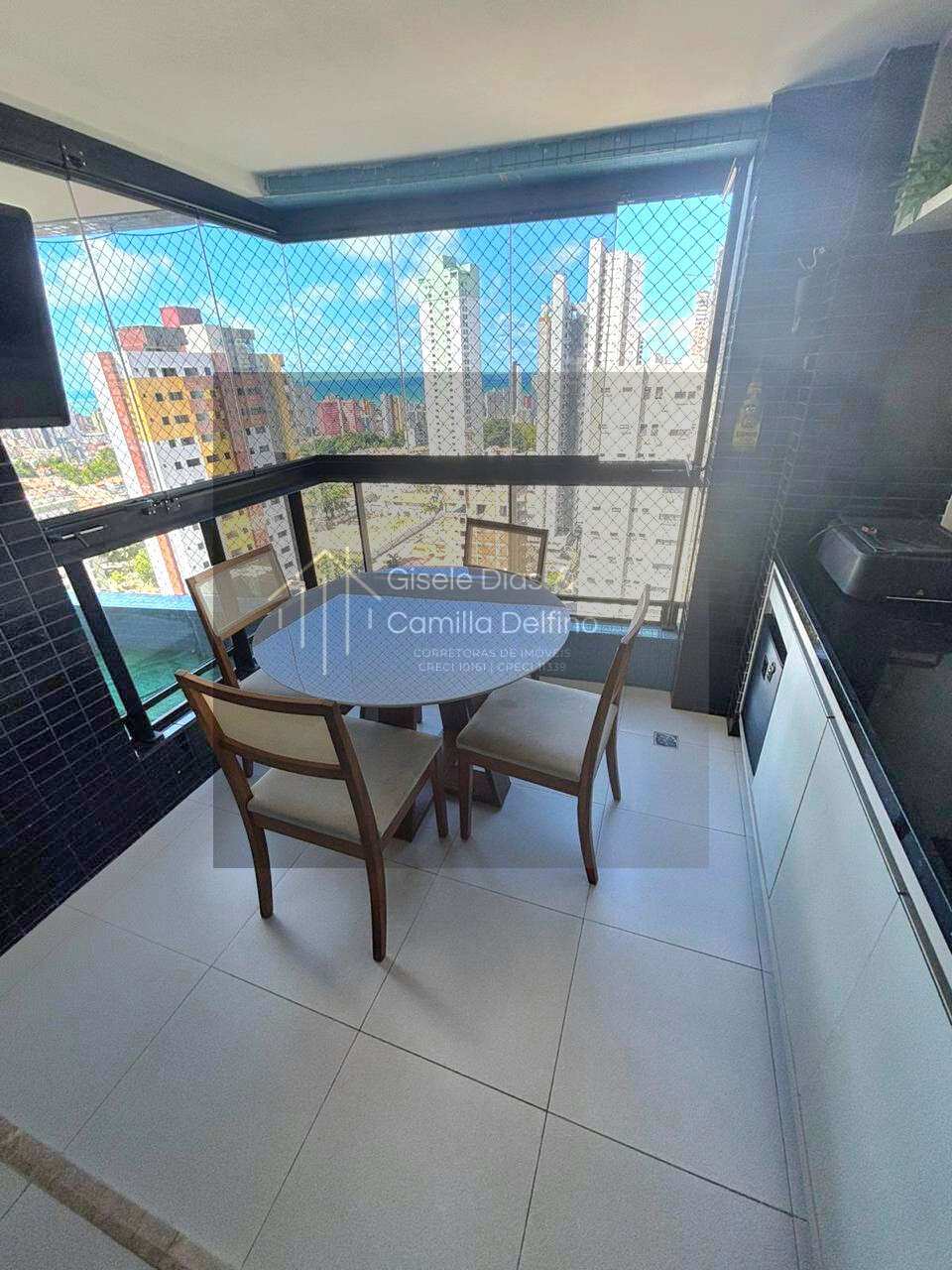 Apartamento à venda com 3 quartos, 107m² - Brisamar,João Pessoa