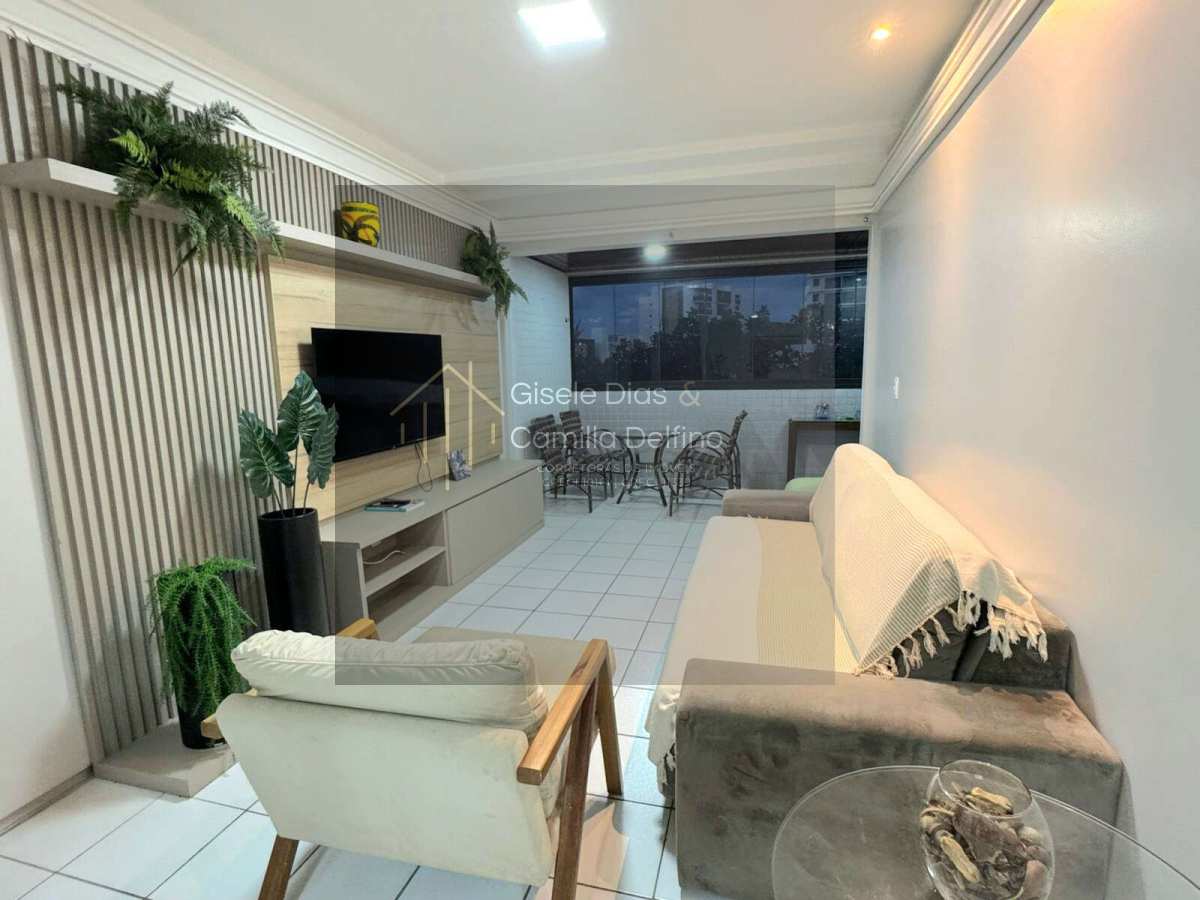 Apto no Jd. Oceania- A 250m da Praia- 121m²- 03Qts s/02Sts+DCE- 02Vgs- L/S - Corretoras no Litoral | Creci 1661J