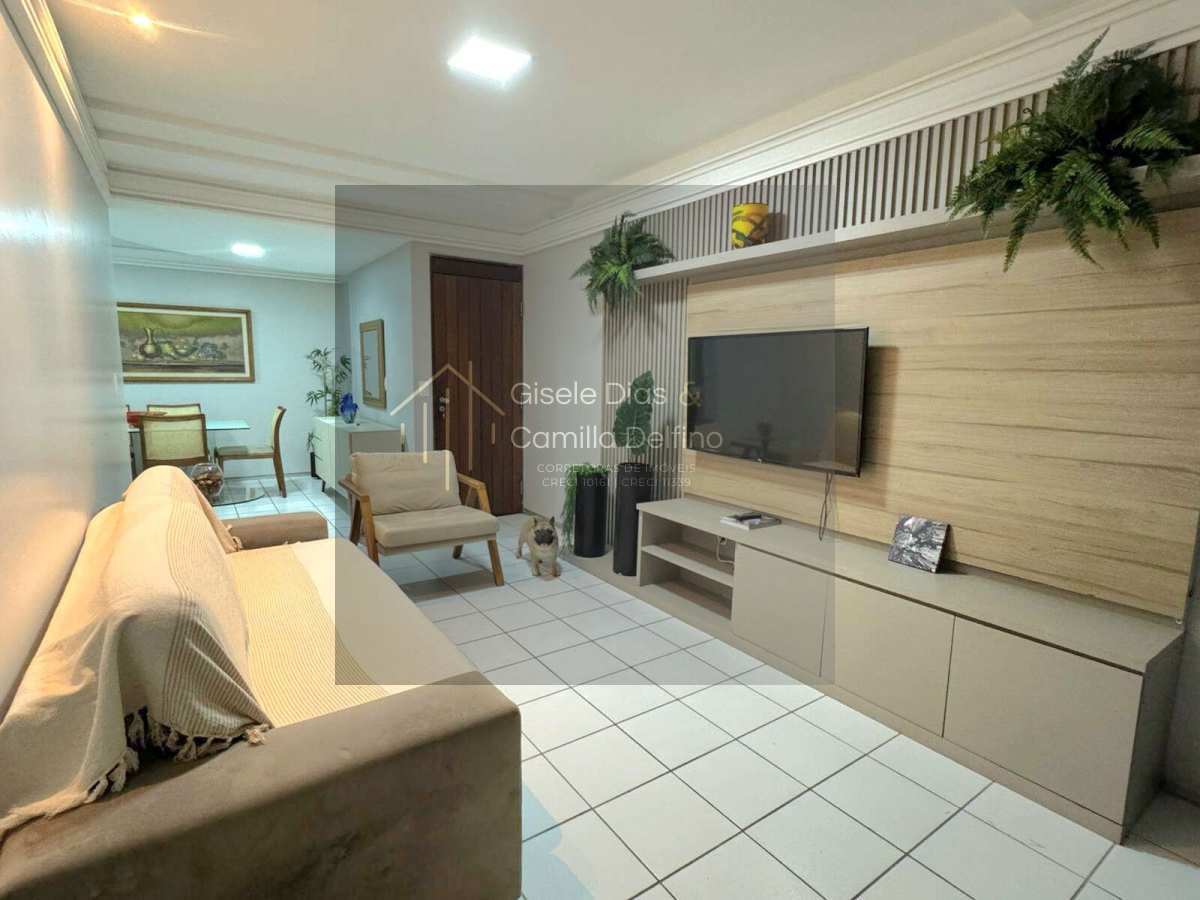  - Apto no Jd. Oceania- A 250m da Praia- 121m²- 03Qts s/02Sts+DCE- 02Vgs- L/S