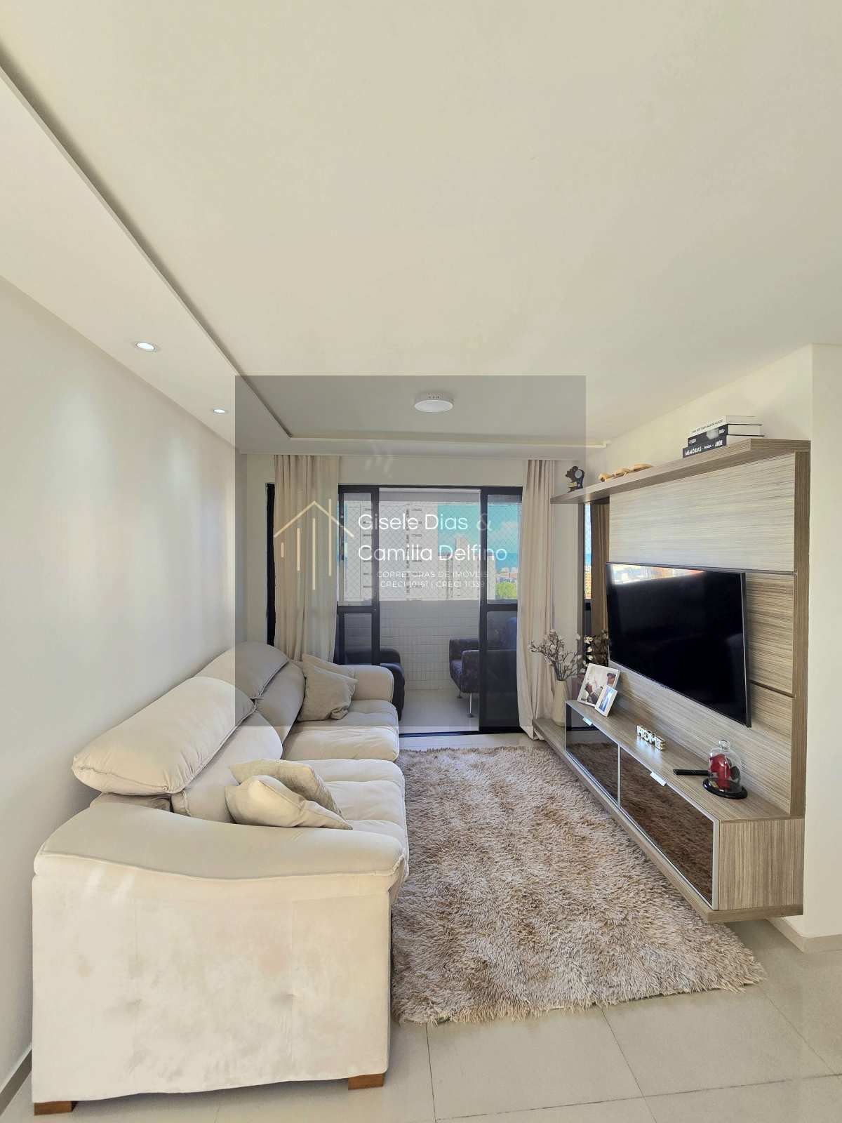  - Apto no Jd. Oceania- Vista Mar- 99m²- 03Qts s/ 01Ste+DCE- 02Vgs- Todo Projetado!