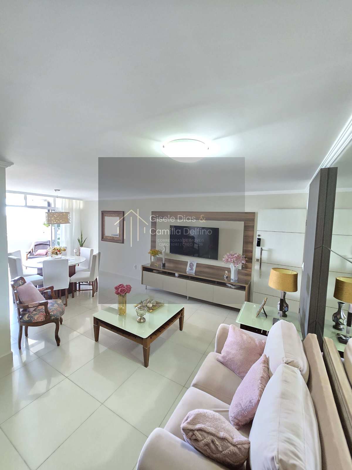  - Apto no Miramar- Vista Mar Definitiva- 125m²- 03Qts s/ 02Sts+DCE- 02Vgs