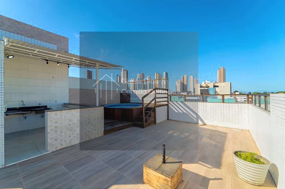 Cobertura à venda com 3 quartos, 148m² - Altiplano Cabo Branco,João Pessoa
