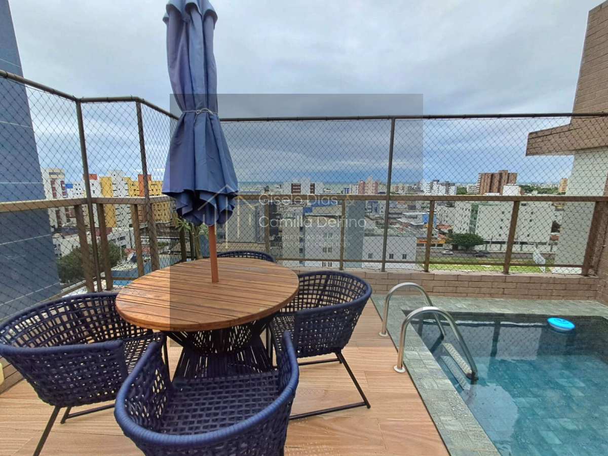  - Cobertura Duplex c/ Piscina- 250m da Praia- Bessa- 113,80m²- 03Qts s/ 02Sts- 02Vgs