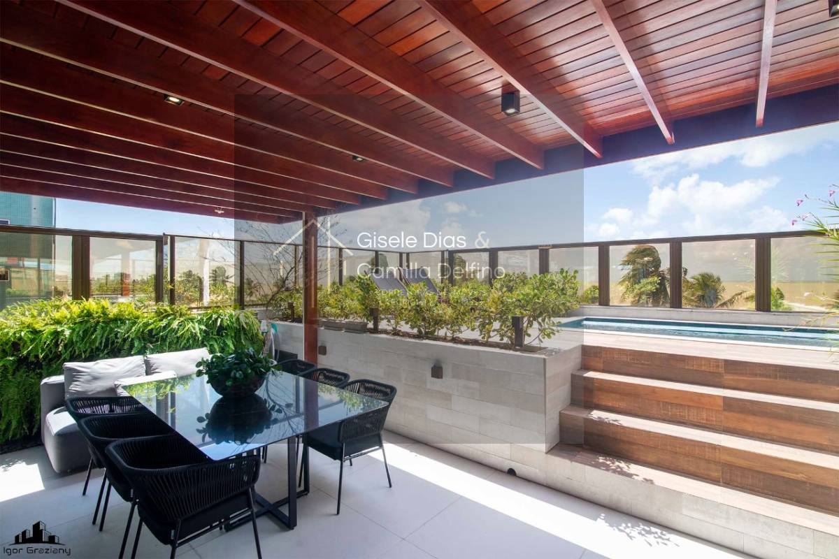 Cobertura à venda com 2 quartos, 115m² - Cabo Branco,João Pessoa