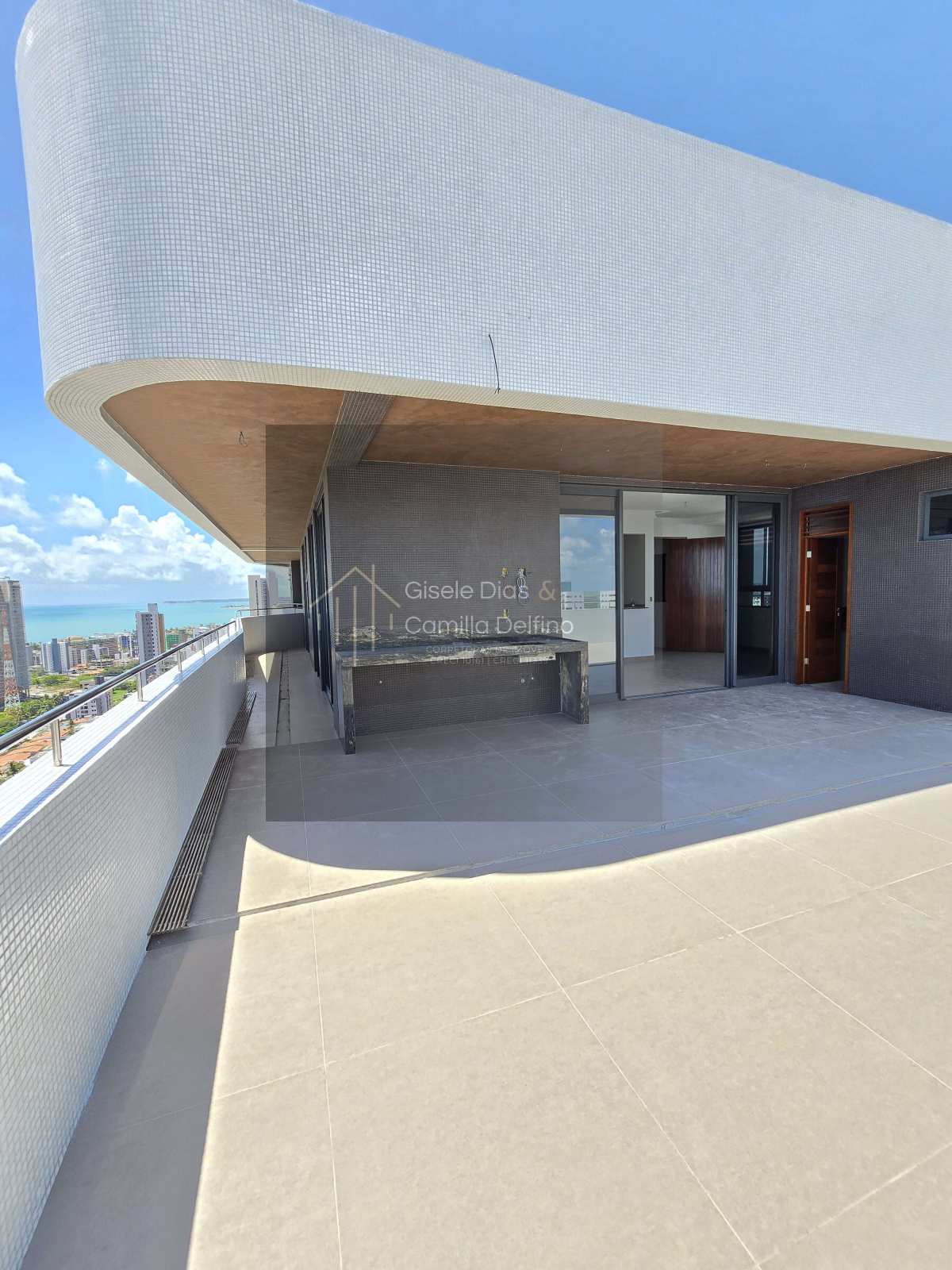  - Cobertura Linear c/ Piscina- Jd. Oceania- Vista Mar Definitiva- 210m²- 03Sts- 04Vgs