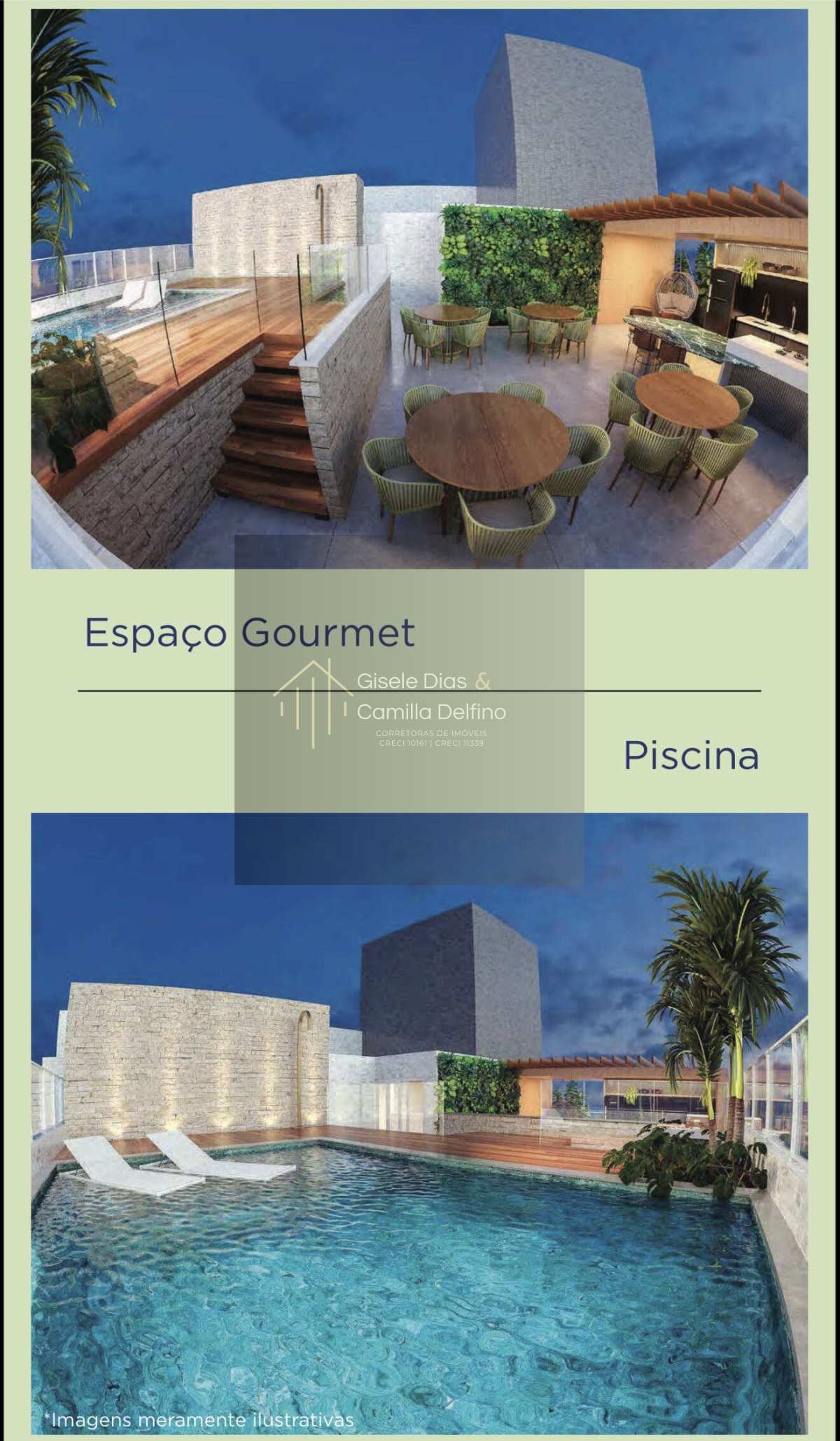  - Cobertura Linear com Piscina Privativa - 03Qts s/ 02 Suítes | 02 Vagas |Possui elevador!
