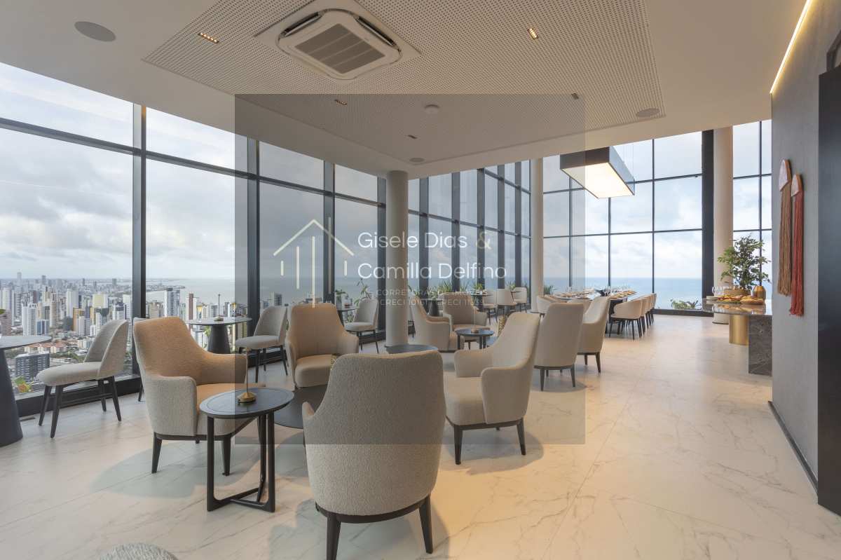 Apartamento de luxo à venda com 3 quartos, 110m² - Miramar,João Pessoa