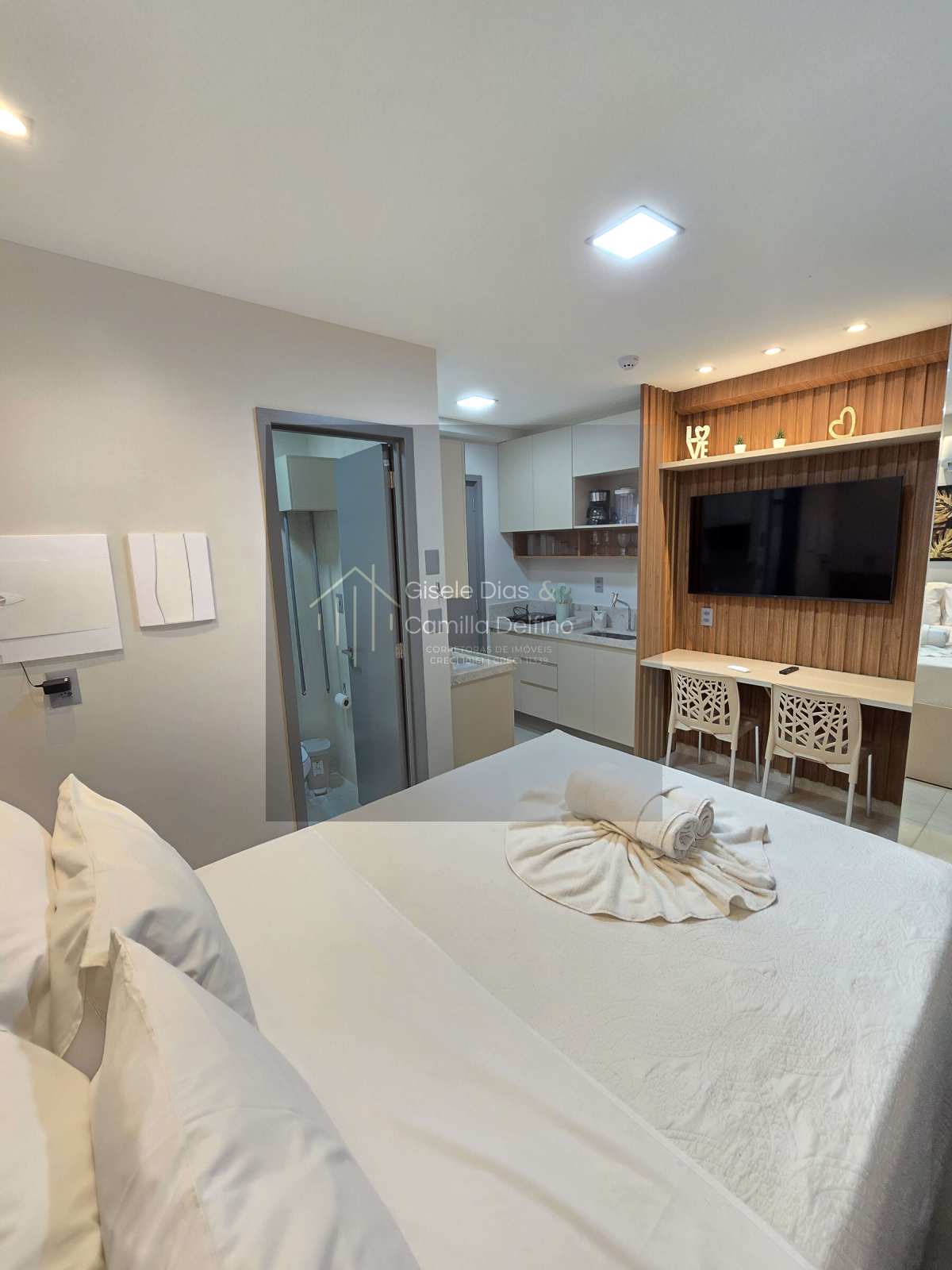  - Flat Pé na Areia- Jd. Oceania- 18,82m²- Pronto p/ Rentabilizar- Lazer Completo!